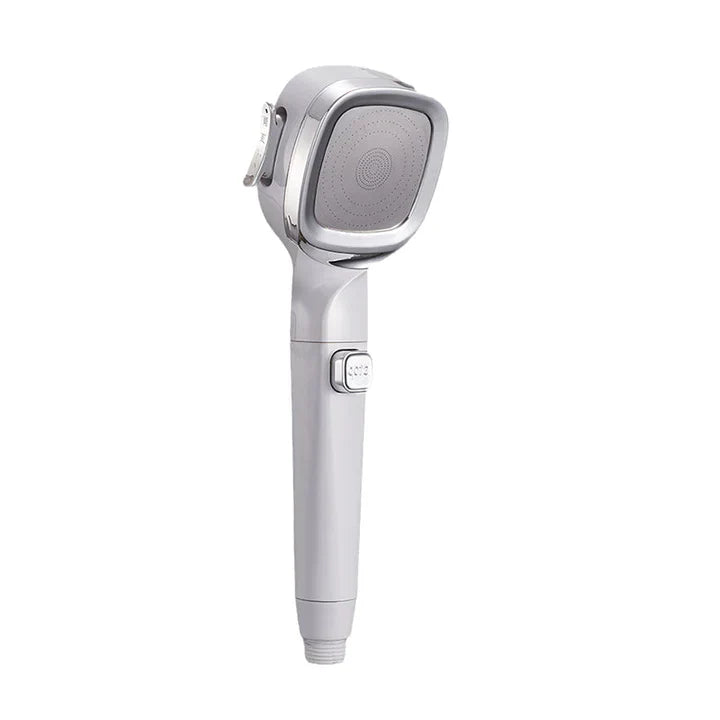 Vielseitiger Handheld Duschkopf mit 4 Funktionen und Stopp-Taste