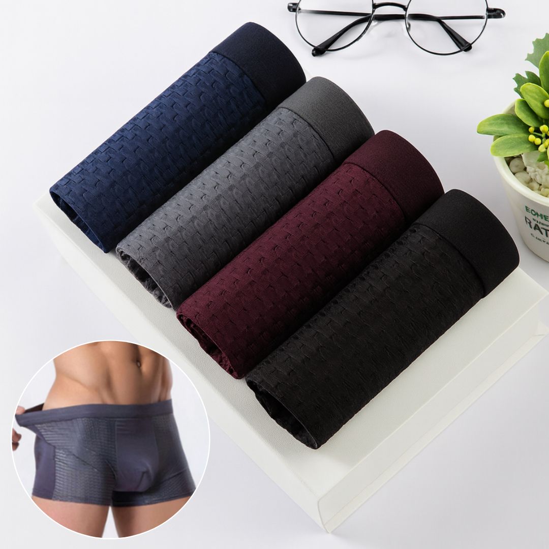BambuFit Herren Boxershorts – Komfort und Stil vereint