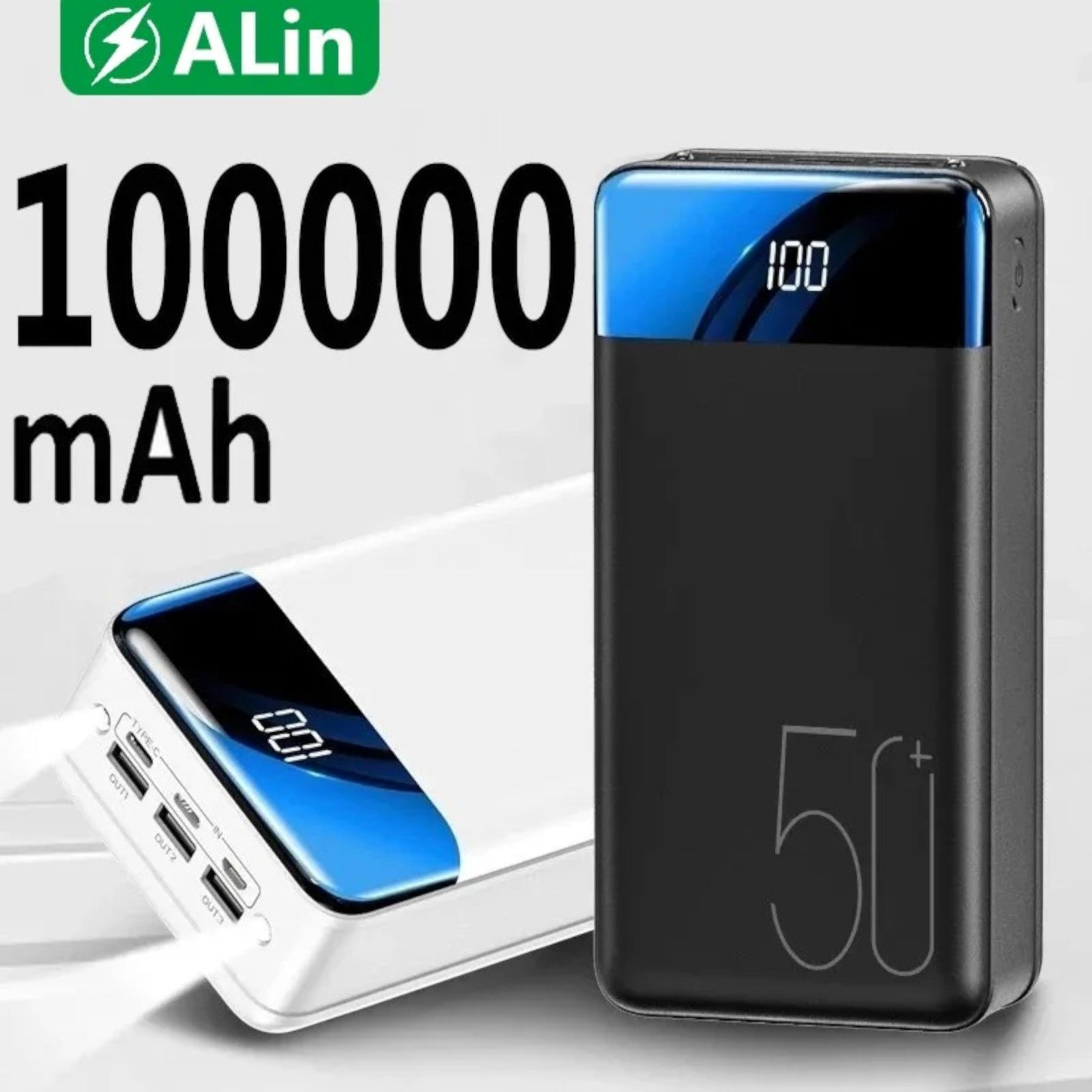 EnergieBooster 30000mAh – Schnelles Laden für unterwegs