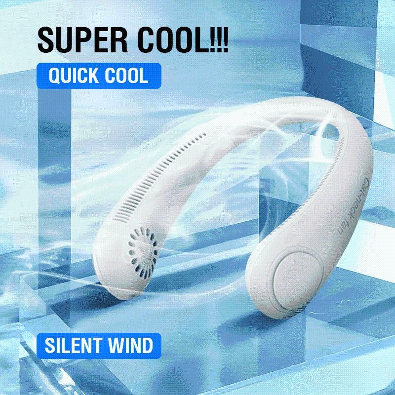 Portable Neck Fan with USB Charging