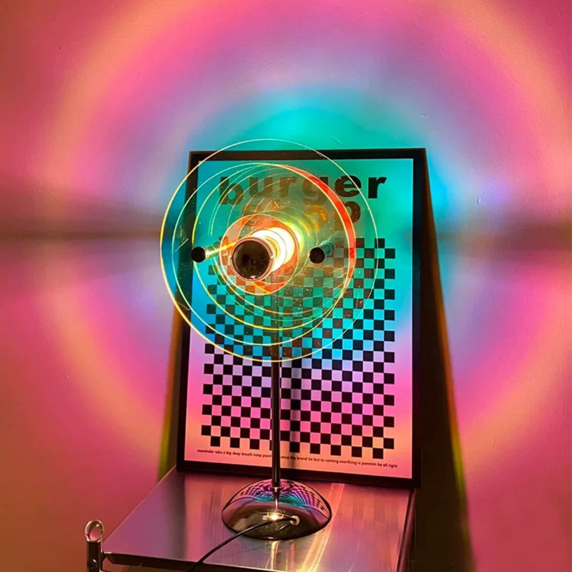 Nostalgic LED Table Lamp – Vintage Lamp with Soft Light