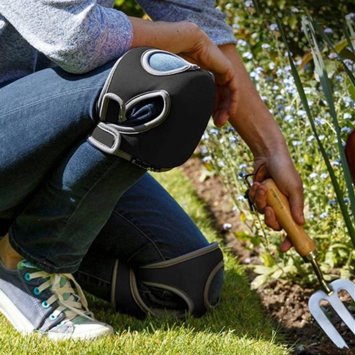 Knieschoner für schmerzfreies Arbeiten im Garten