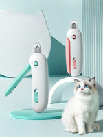 Pet Nail Trimmer with 8x Lever System – Easy Cutting