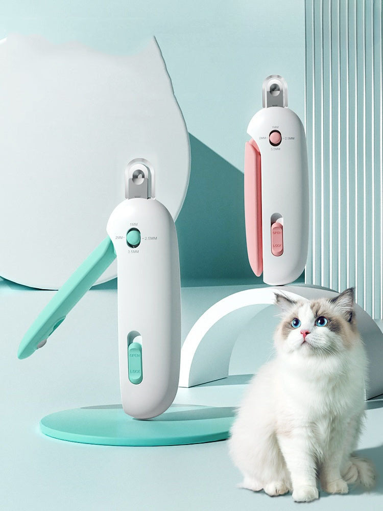 Pet Nail Trimmer with 8x Lever System – Easy Cutting