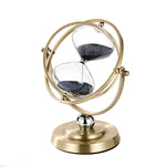Elegant Hourglass with Gold Frame – Timeless Design for Your Home
