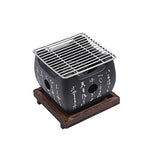 Charcoal grill pan for indoor and outdoor use – BBQ grill