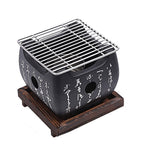 Charcoal grill pan for indoor and outdoor use – BBQ grill