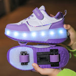 Lichtzauber Rollschuhe – Stylische Sneakers für Kinder