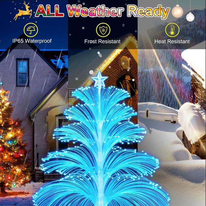 Lichtgarten Solar Set – 3 Solar-Powered LED Garden Lights with Colour Change