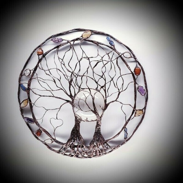 Tree of Life Metal Wall Art – Mystical Design