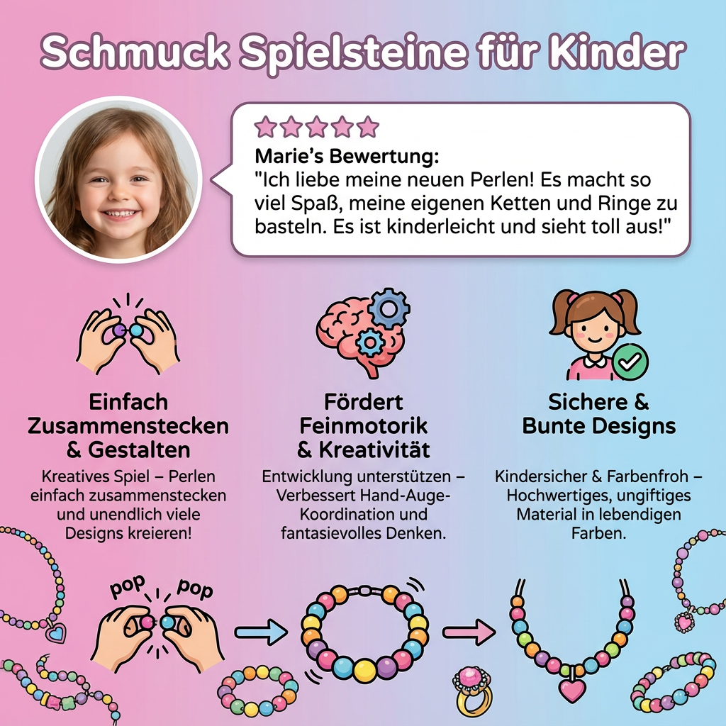 Children's play stones made of jewelry material