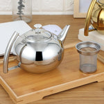Edelstahl Teekessel mit Wasserinduktionskochfunktion und Filter