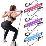 Fitness Bar with Resistance Bands – Full-Body Workout Made Easy