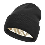 Noor Silk Winter Hat – Wool & Silk – Frizz Protection for Hair