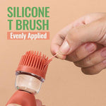 Oil Dispenser Bottle with Brush