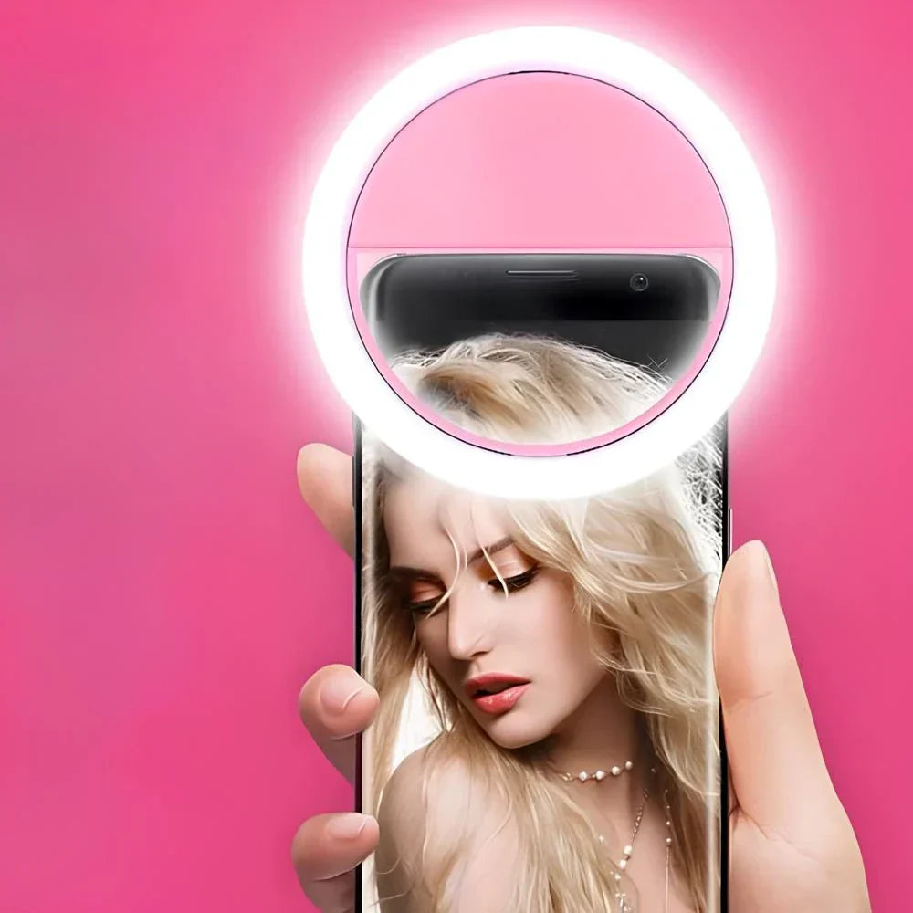 Handy Ringlicht zum Clip-On – Tragbare Beleuchtung