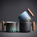 Elegant 6-piece porcelain mug set for stylish moments