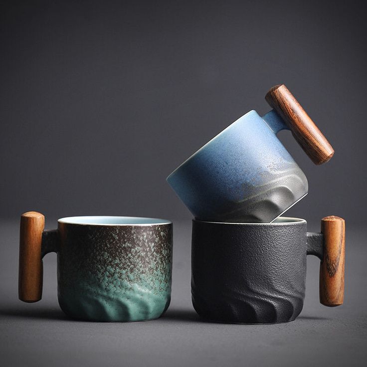 Elegant 6-piece porcelain mug set for stylish moments