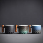 Elegant 6-piece porcelain mug set for stylish moments