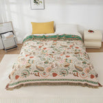 Reversible Blanket in Boho Design for Any Occasion