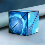 Foldable Geometric Cube – Creative 3D Puzzle for Kids and Adults