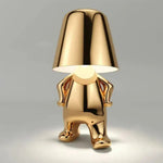 Kreative Tischlampe – Drahtloses Skulpturlicht mit Dimmer