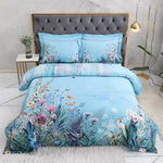 Egyptian Cotton Duvet Cover Set (500 TC) – Azure Bloom