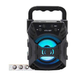 Wireless Speaker with Bluetooth, FM, USB, and Light Show