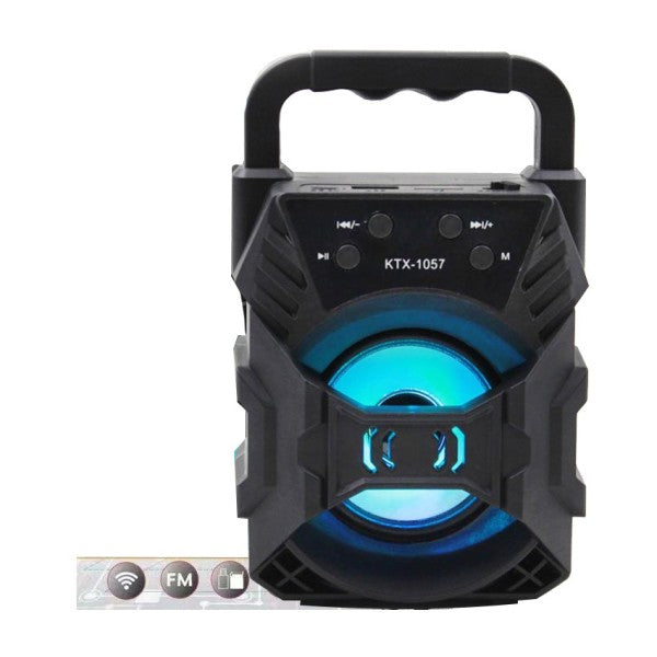 Wireless Speaker with Bluetooth, FM, USB, and Light Show
