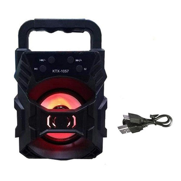 Wireless Speaker with Bluetooth, FM, USB, and Light Show