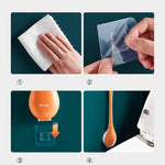 Elegante Silikon-Toilettenbürste für ein makelloses Badezimmer