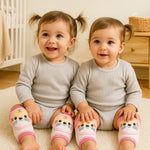 Comfortable knee pads for toddlers in a cute design