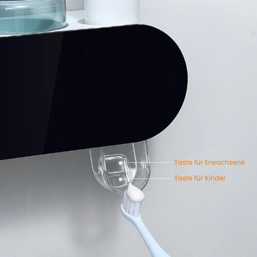 Automatischer Zahnbürstenhalter mit UV-Desinfektion