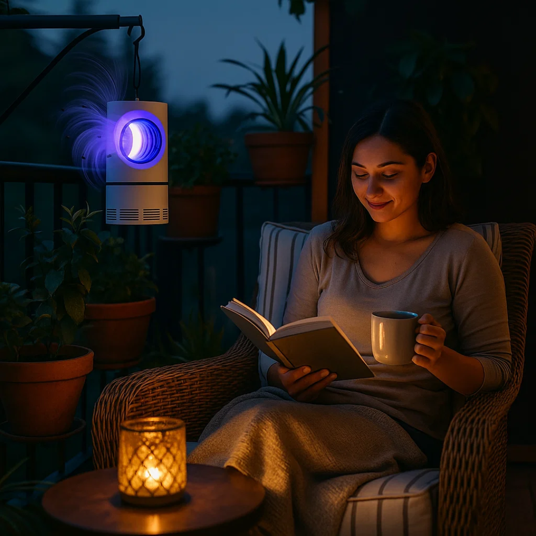 Efficient UV Insect Trap for Indoors and Outdoors