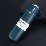 Double-walled stainless steel vacuum flask for coffee