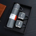Double-walled stainless steel vacuum flask for coffee