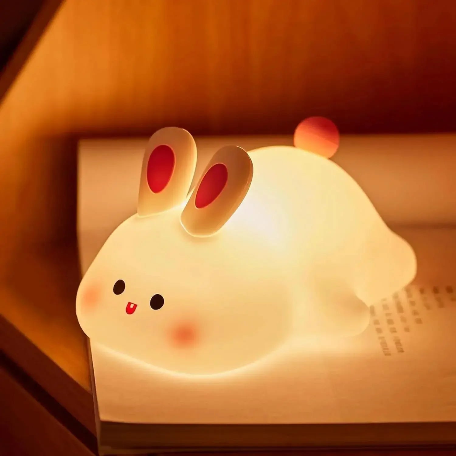 Sanftes LED-Nachtlicht für Kinder – Kuscheliges Tierdesign mit Timer