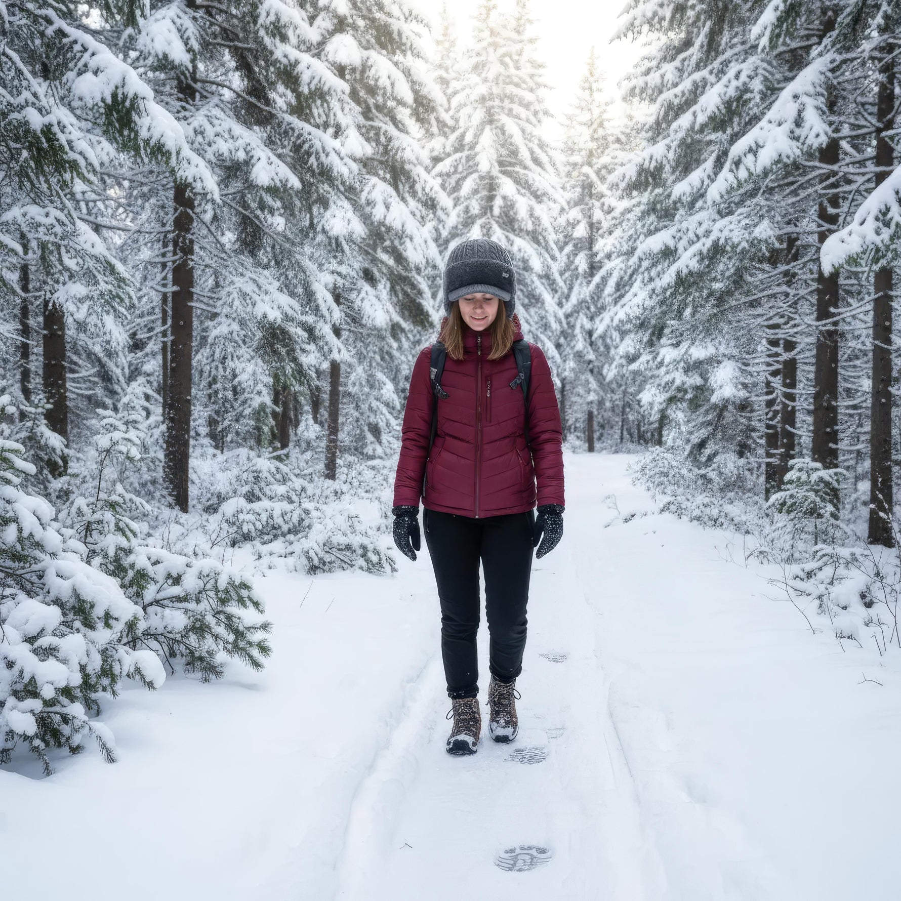 Elegante Damen Wintermütze mit kuscheligem Futter für kalte Tage