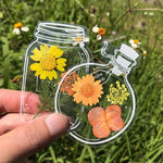 Dried Flower Bookmark Set - 30 Pieces with Tassel