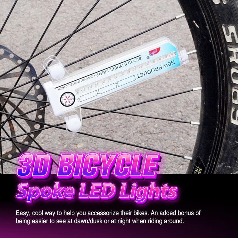 LuminBike | 3D Bicycle Spoke LED Lights