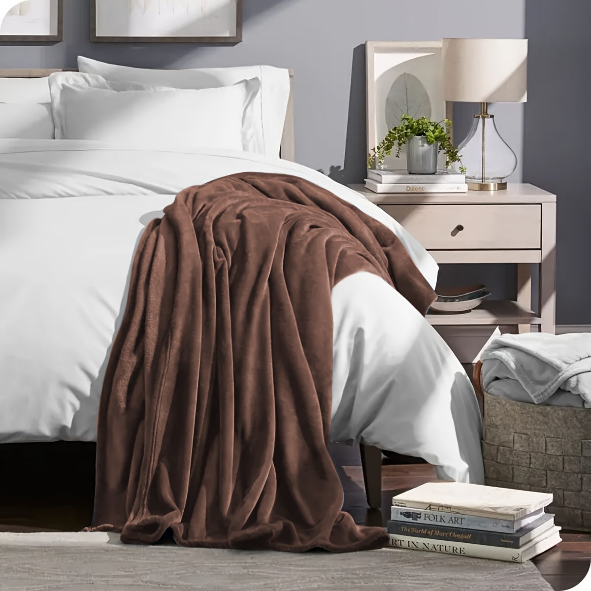Premium Plüschdecke – Weich & Hautfreundlich für Einzel- und Doppelbetten