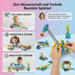 3-in-1 STEM Building Block Play Set