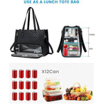 Komfortable 2-in-1 Tasche für Laptop und Mahlzeiten