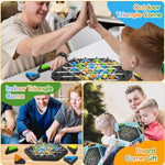 Faszination Dreieck: Strategisches Spiel mit Gummibändern