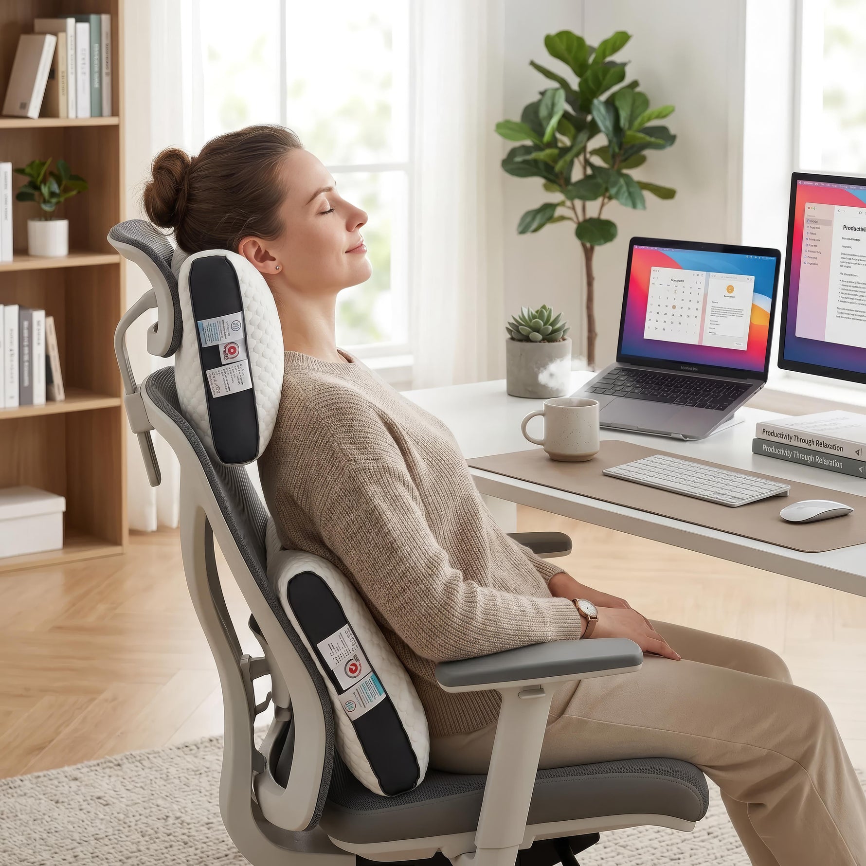 Nackenkomfort – Ergonomisches Kissen für erholsamen Schlaf