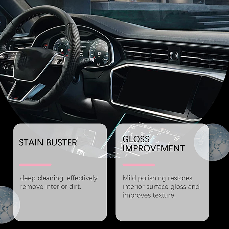 Car interior cleaning products