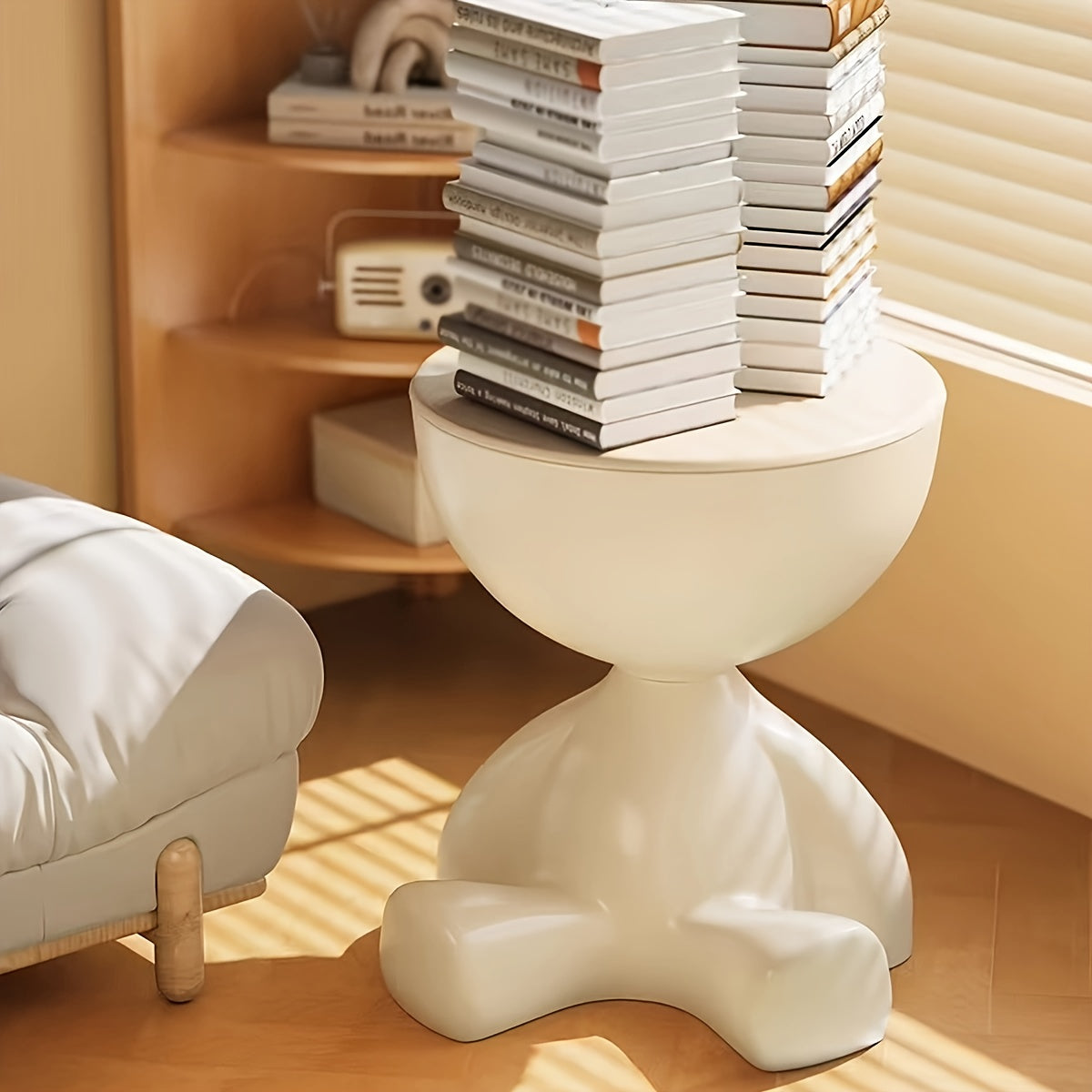 Bear Table made of Plastic – Playful Bedside Table
