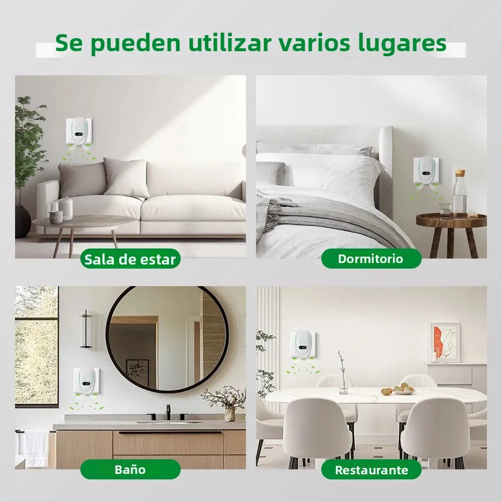 Air-Clear Mini Purifier | Plug-in Ionizer for Fresh Air | Silent, Filterless Air Purifier for Home