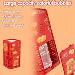 Colorful Bubble Machine with LED Lights – Battery-operated for Outdoor Use