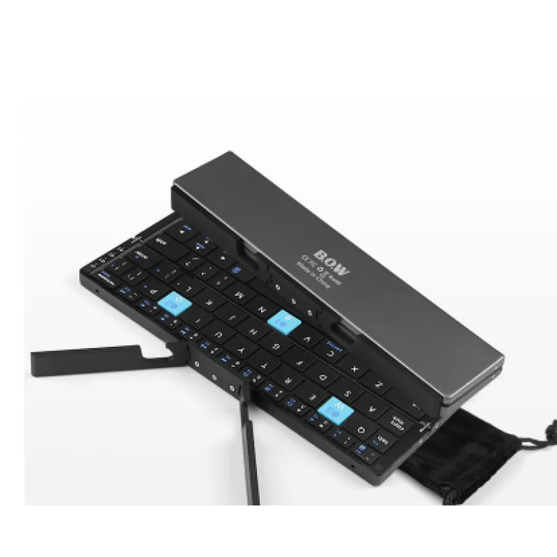 Schnelles Tippen Unterwegs – Kompakte Faltbare Bluetooth-Tastatur